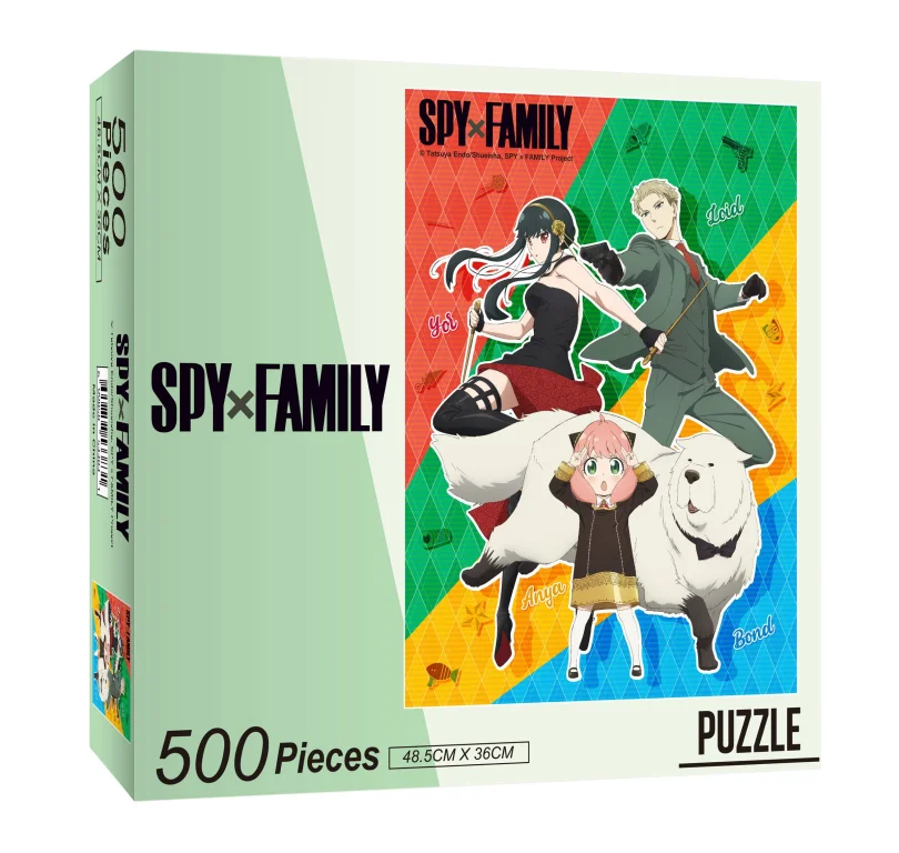 SPY×FAMILY - Puzzle - The Forgers (Colors)
