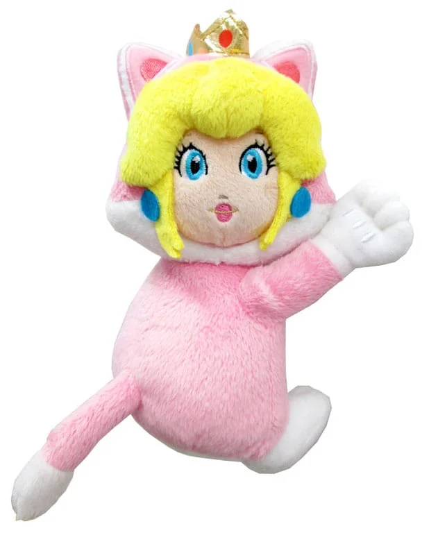 Super Mario - Pl&uuml;sch - Katzen-Peach