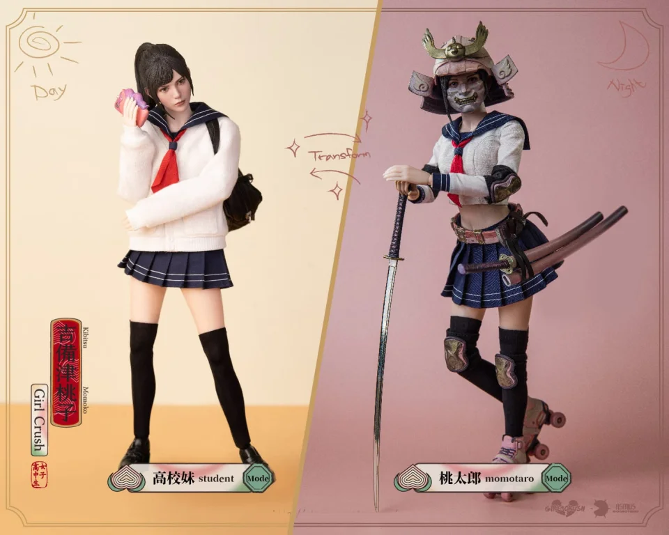 Girl Crush Series - Scale Action Figure - Kibitsu Momoko