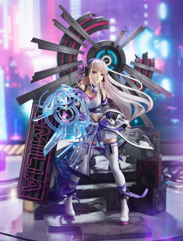 Re:ZERO - Scale Figure - Emilia (Neon City Ver.)
