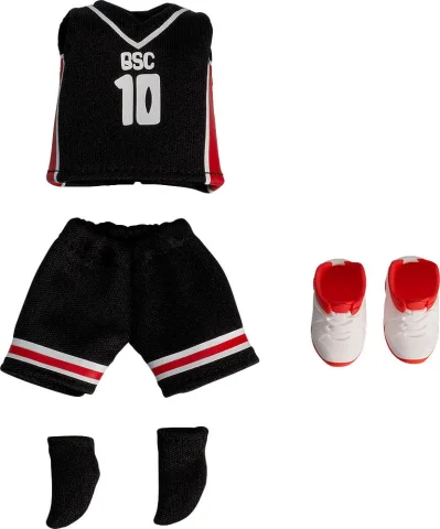 Produktbild zu Nendoroid Doll - Zubehör - Outfit Set: Basketball Uniform (Black)