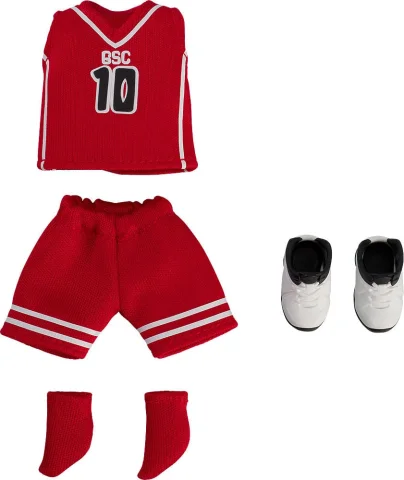 Produktbild zu Nendoroid Doll - Zubehör - Outfit Set: Basketball Uniform (Red)