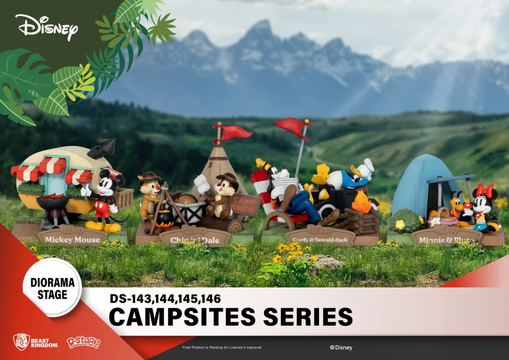 Disney - D-Stage - Campsite Series (Minnie & Pluto)
