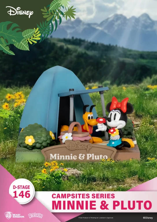 Disney - D-Stage - Campsite Series (Minnie & Pluto)