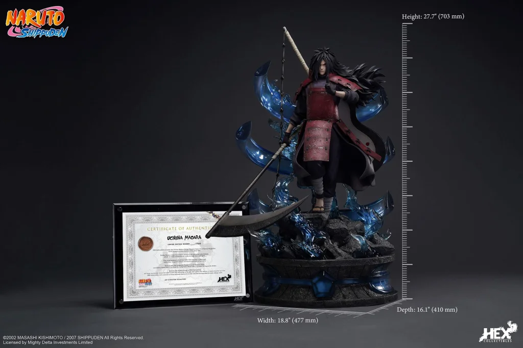 Naruto - Master Museum Statue - Madara Uchiha