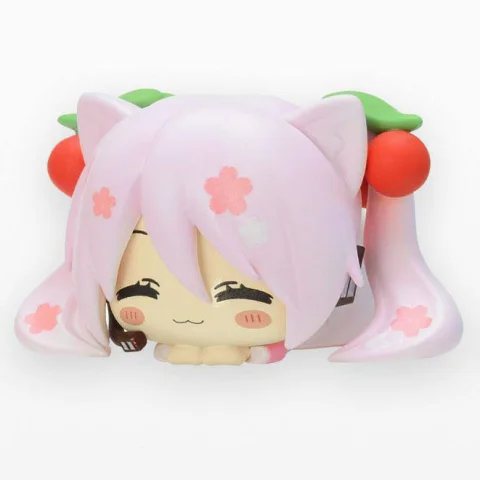 Produktbild zu Character Vocal Series - Ohiruneko More Plus Mini Figure - Miku Hatsune (Sakura Miku 2023 Sleeping Well)