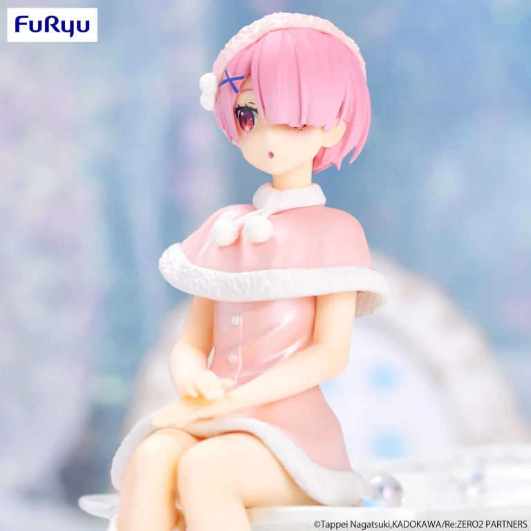 Re:ZERO - Noodle Stopper Figure - Ram (Snow Princess)