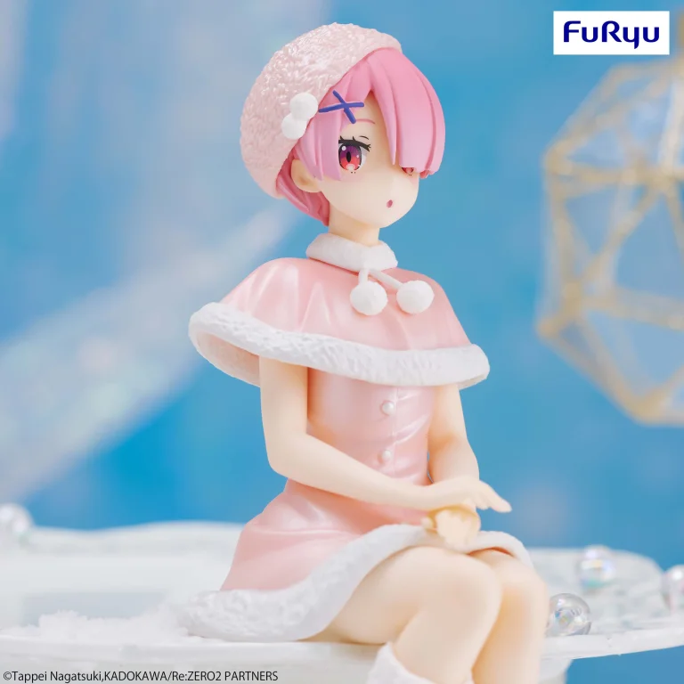Re:ZERO - Noodle Stopper Figure - Ram (Snow Princess)