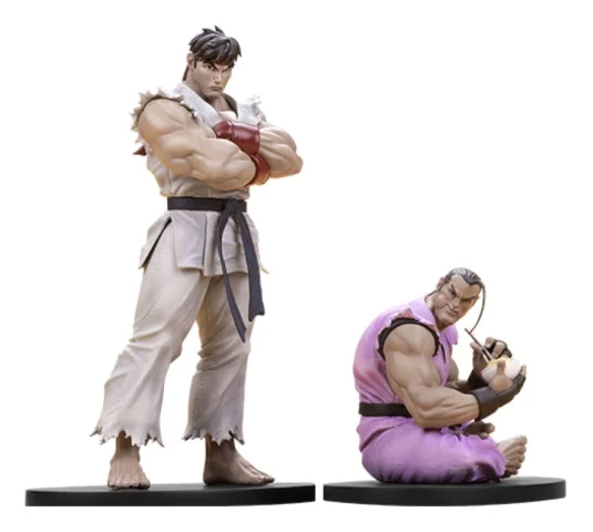 Produktbild zu Street Fighter - Scale Figure - Ryu & Dan