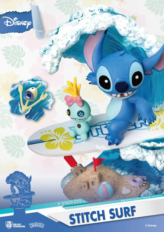 Lilo & Stitch - D-Stage - Surfer Stitch