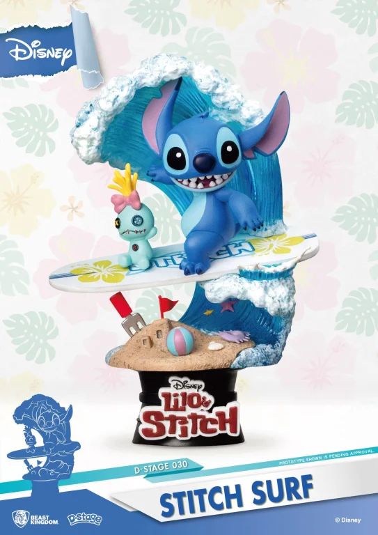 Lilo & Stitch - D-Stage - Surfer Stitch