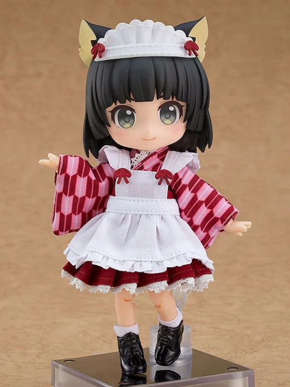 Nendoroid Doll - Zubeh&ouml;r - Outfit Set: Japanese-Style Maid (Pink)