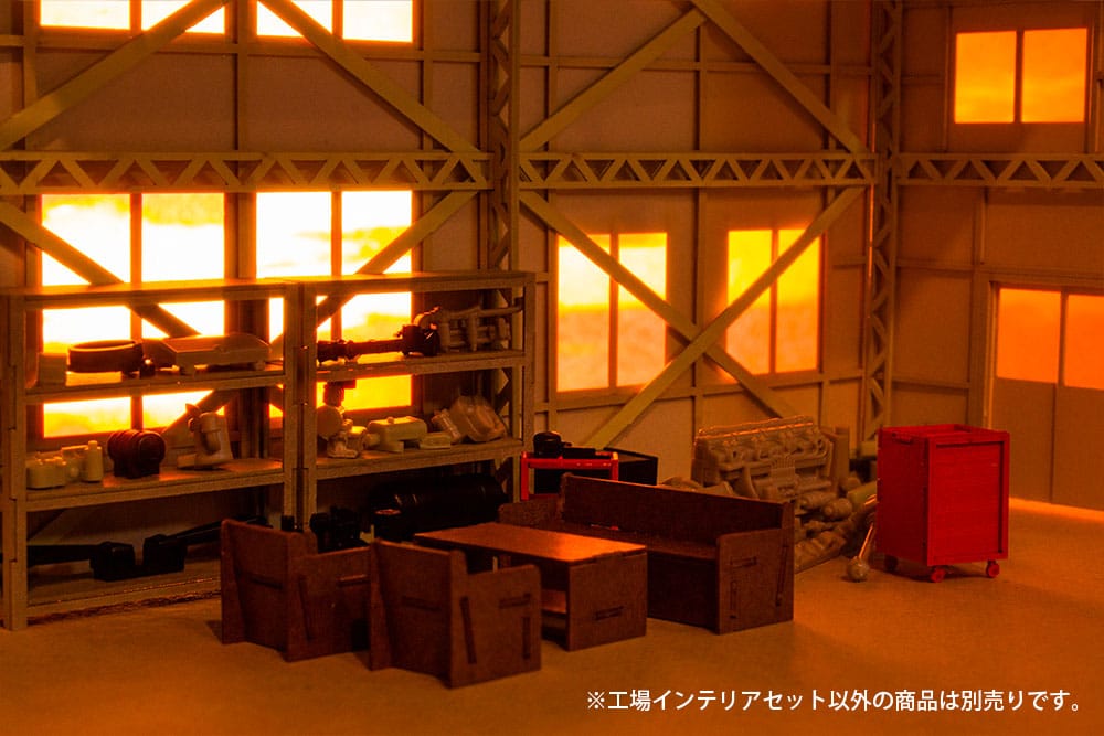 Stage Paper Model Real Stage - Paper Model Kit - Factory Interior Set - Shop - tsoto.net β