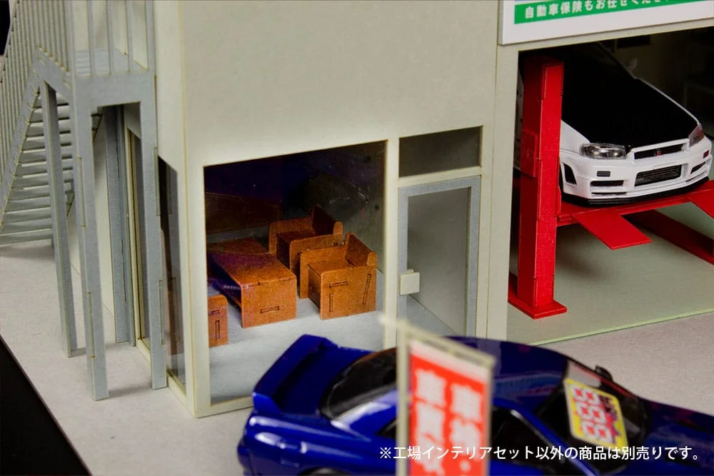 Real Stage - Paper Model Kit - Factory Interior Set