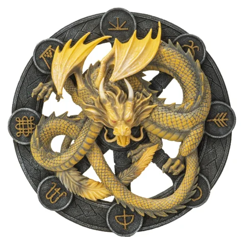 Produktbild zu Anne Stokes - Wandschmuck - Imbolic Dragon