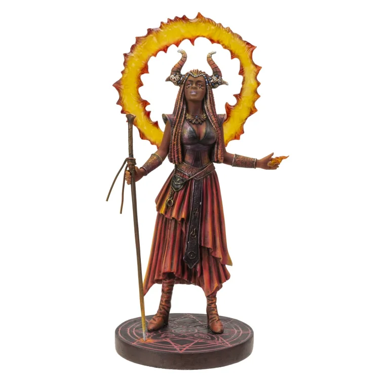 Anne Stokes - Statue - Elemental Magic Fire Sorceress