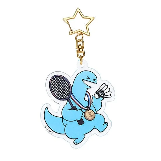 Gal & Dino - Schl&uuml;sselanh&auml;nger - Glow-in-the-Dark Badminton