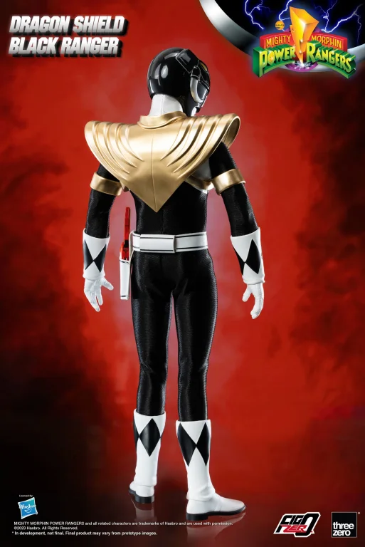 Power Rangers - FigZero - Dragon Shield Black Ranger