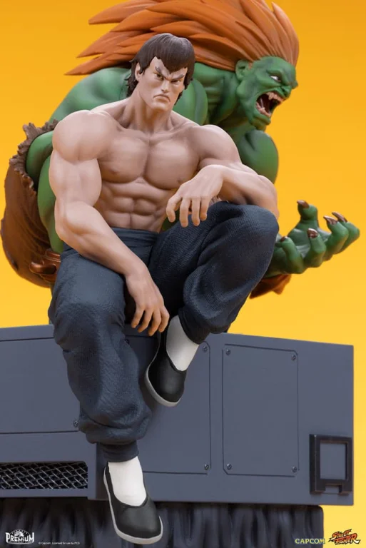Street Fighter - Scale Figure - Blanka & Fei Long
