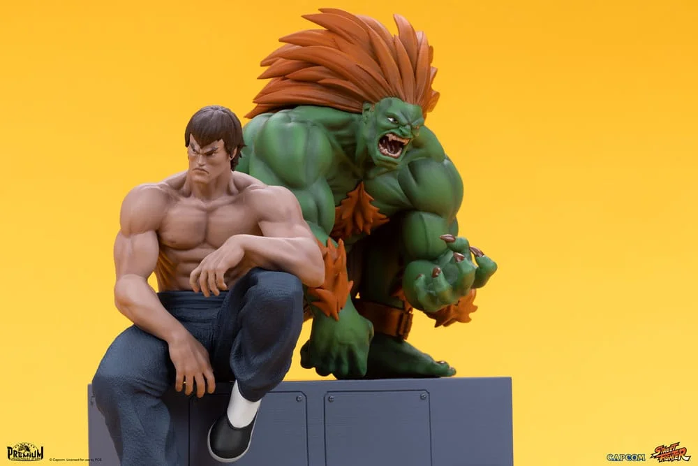 Street Fighter - Scale Figure - Blanka & Fei Long