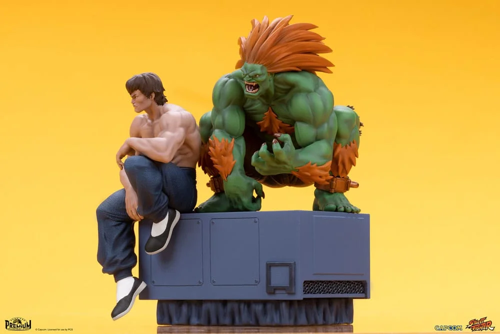 Street Fighter - Scale Figure - Blanka & Fei Long