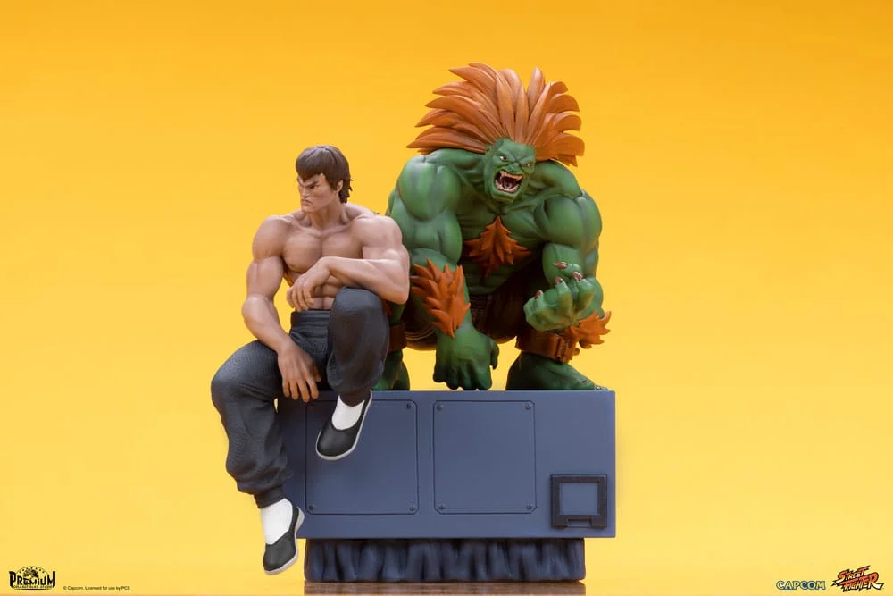Street Fighter - Scale Figure - Blanka & Fei Long