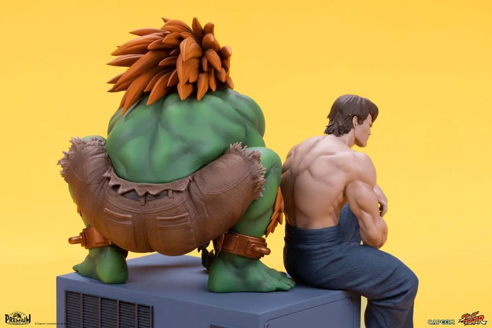 Street Fighter - Scale Figure - Blanka & Fei Long