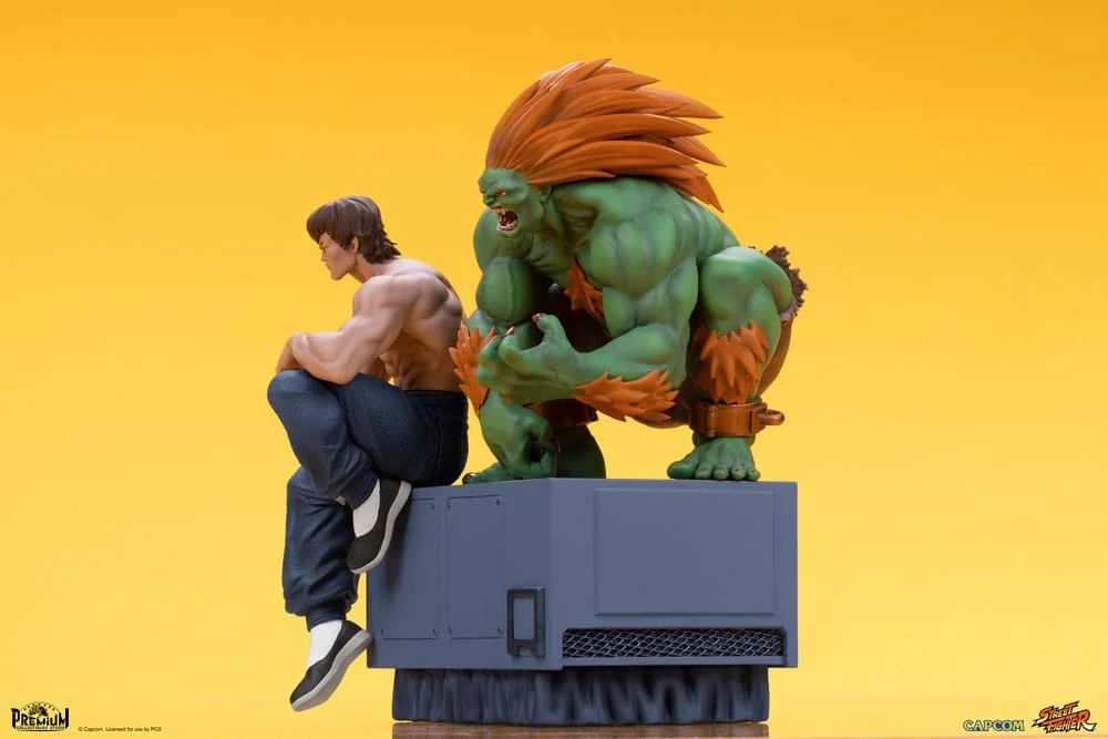 Street Fighter - Scale Figure - Blanka & Fei Long