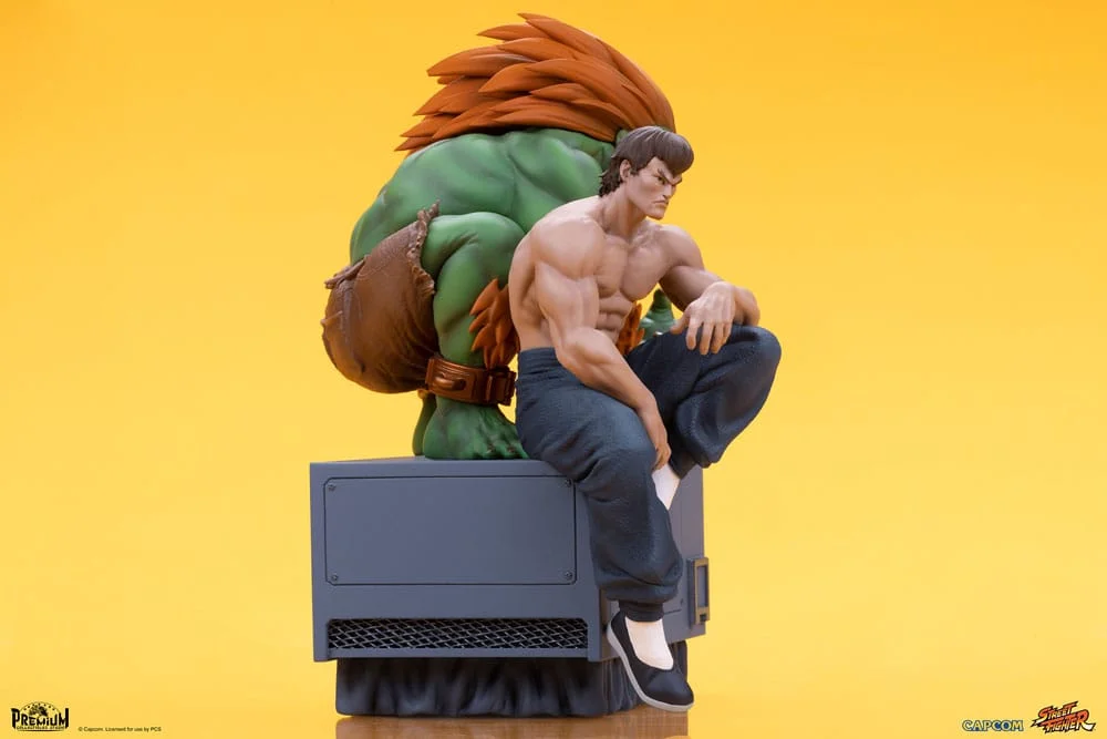 Street Fighter - Scale Figure - Blanka & Fei Long