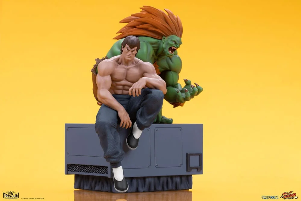 Street Fighter - Scale Figure - Blanka & Fei Long