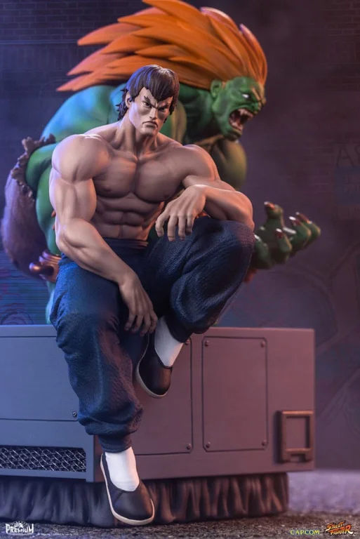 Street Fighter - Scale Figure - Blanka & Fei Long