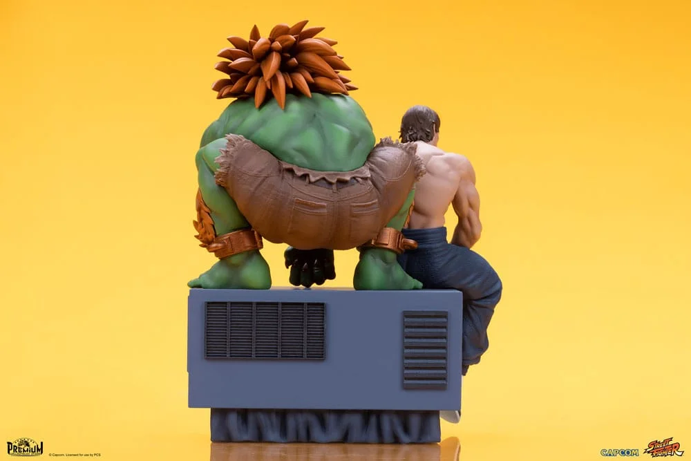 Street Fighter - Scale Figure - Blanka & Fei Long