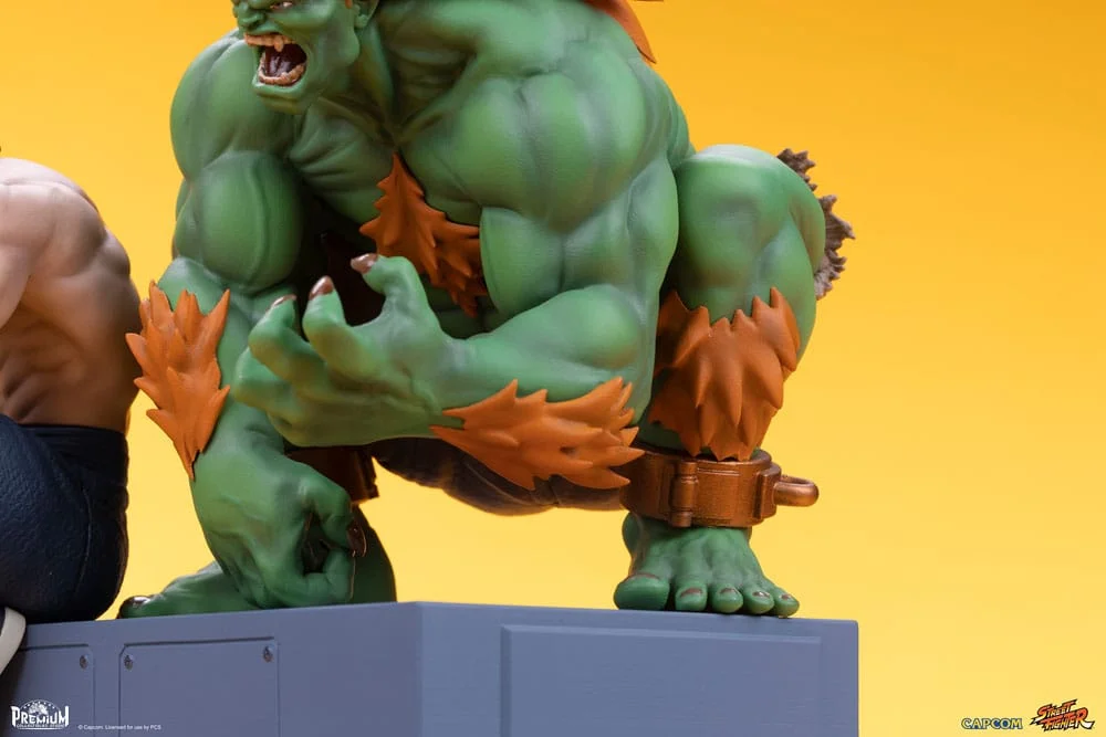 Street Fighter - Scale Figure - Blanka & Fei Long