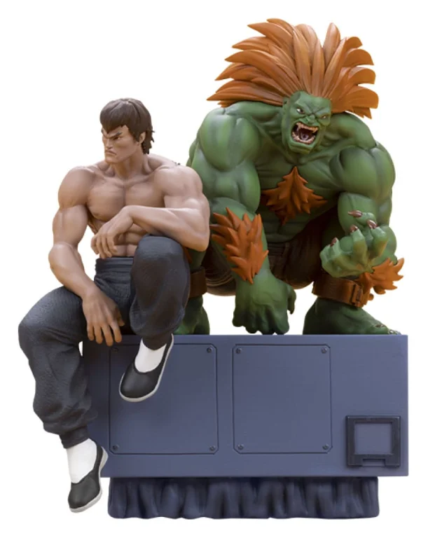 Street Fighter - Scale Figure - Blanka & Fei Long
