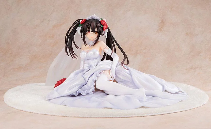 Date A Live - Scale Figure - Kurumi Tokisaki (Light Novel Edition Wedding Dress Ver.)
