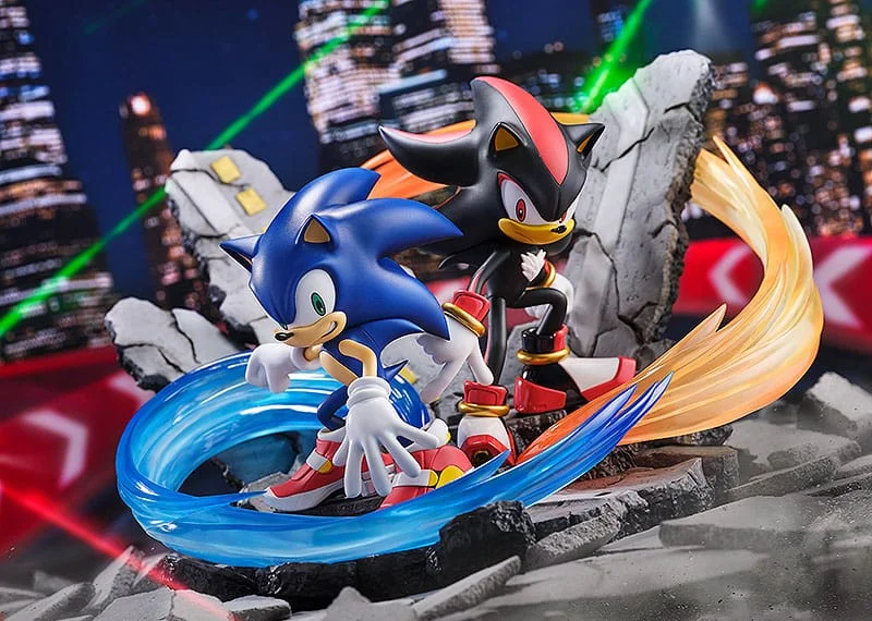 Sonic - Super Situation Figure - Sonic the Hedgehog & Shadow the Hedgehog