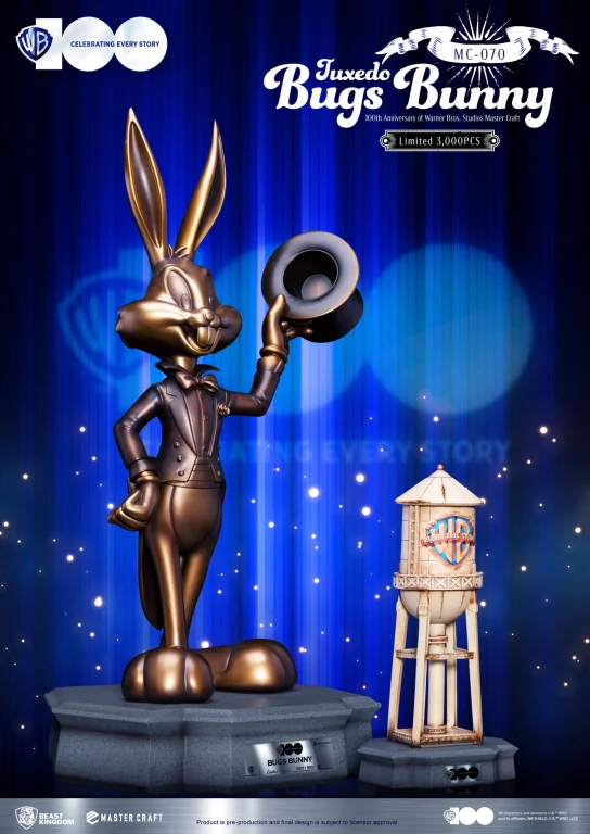 Looney Tunes - Master Craft Statue - Tuxedo Bugs Bunny (100th Anniversary of Warner Bros. Studios)