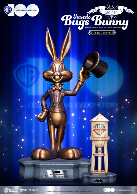 Looney Tunes - Master Craft Statue - Tuxedo Bugs Bunny (100th Anniversary of Warner Bros. Studios)