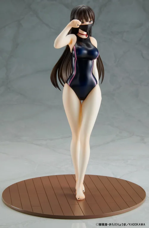 Mishiranu Joshikousei ni Kankinsareta Mangaka no Hanashi - Scale Figure - Konata (Competitive Swimsuit & Cat Lingerie Costume Set)