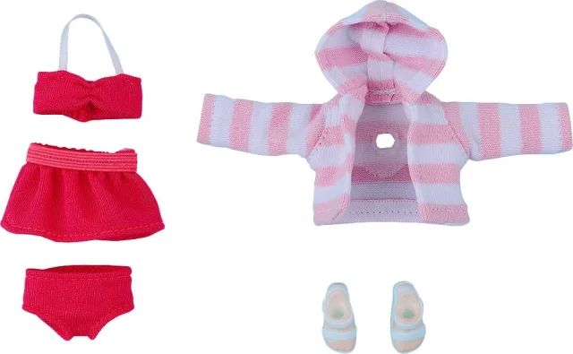 Produktbild zu Nendoroid Doll - Zubehör - Outfit Set: Swimsuit - Girl (Red)