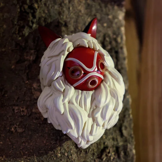 Prinzessin Mononoke - Face Magnet - Sans Maske