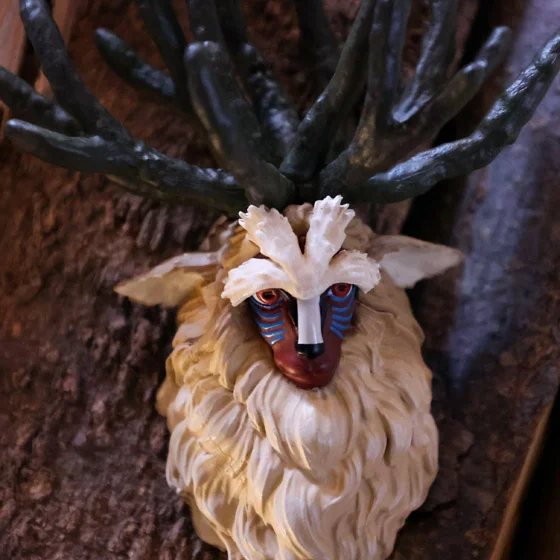 Prinzessin Mononoke - Face Magnet - Waldgott