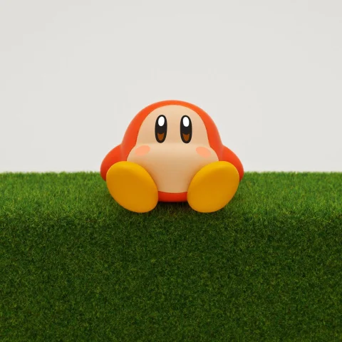 Produktbild zu Kirby - Sitting Kirby - Waddle Dee