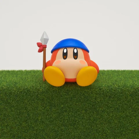Produktbild zu Kirby - Sitting Kirby - Bandana Waddle Dee