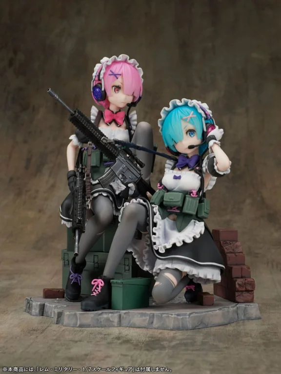 Re:ZERO - Scale Figure - Ram (Military Ver.)