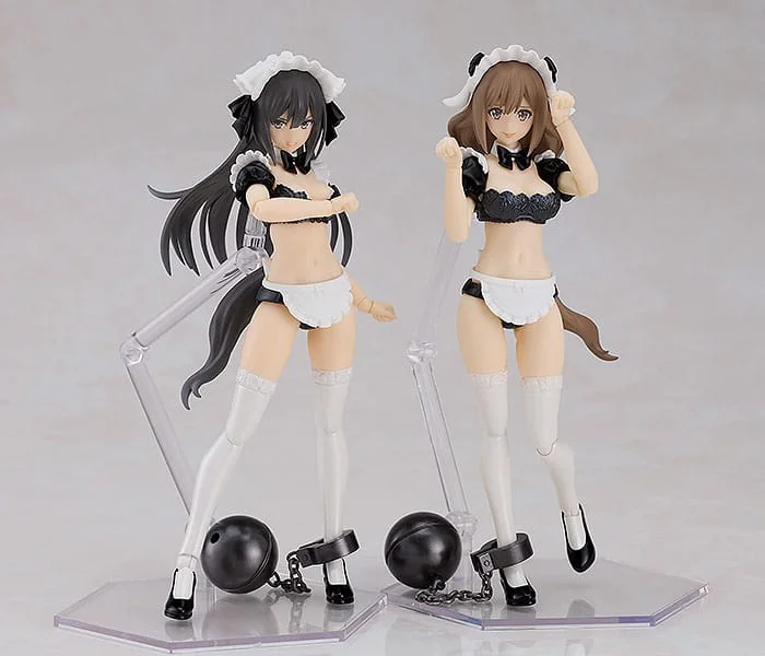 Guilty Princess - PLAMAX - Underwear Body Girl Ran & Jelly (Maid Ver.)