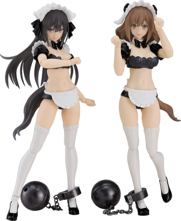 Guilty Princess - PLAMAX - Underwear Body Girl Ran & Jelly (Maid Ver.)