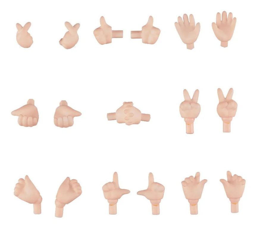 Nendoroid Doll - Zubeh&ouml;r - Hand Parts Set: Cream