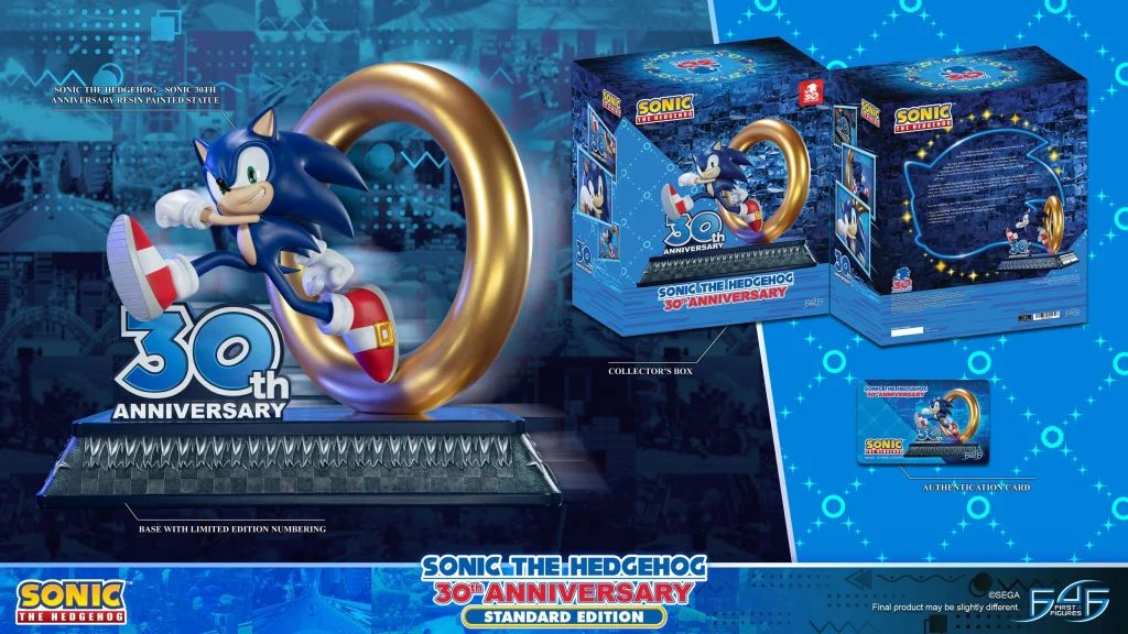 Sonic - Non-Scale Figure - Sonic the Hedgehog (30th Anniversary)