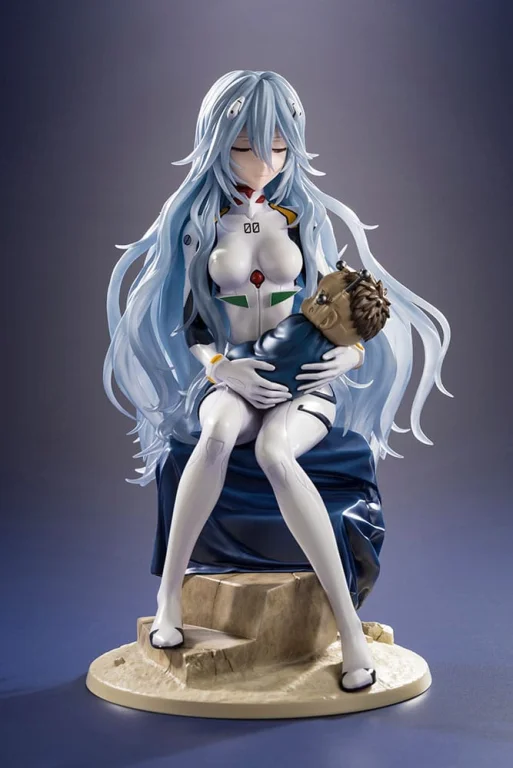 Evangelion - Scale Figure - Rei Ayanami (Affectionate Gaze)